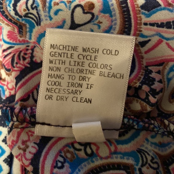 Women’s Ava Christine Button Back Tunic Top Blouse Size Medium - Picture 9 of 9